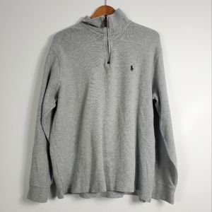 POLO RALPH LAUREN Cotton Quarter Zip Pullover